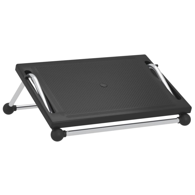 vidaXL Υποπόδιο Μαύρο 45 x 40 x 13,5 εκ.