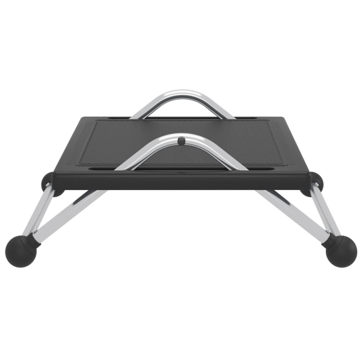 vidaXL Υποπόδιο Μαύρο 45 x 40 x 13,5 εκ.