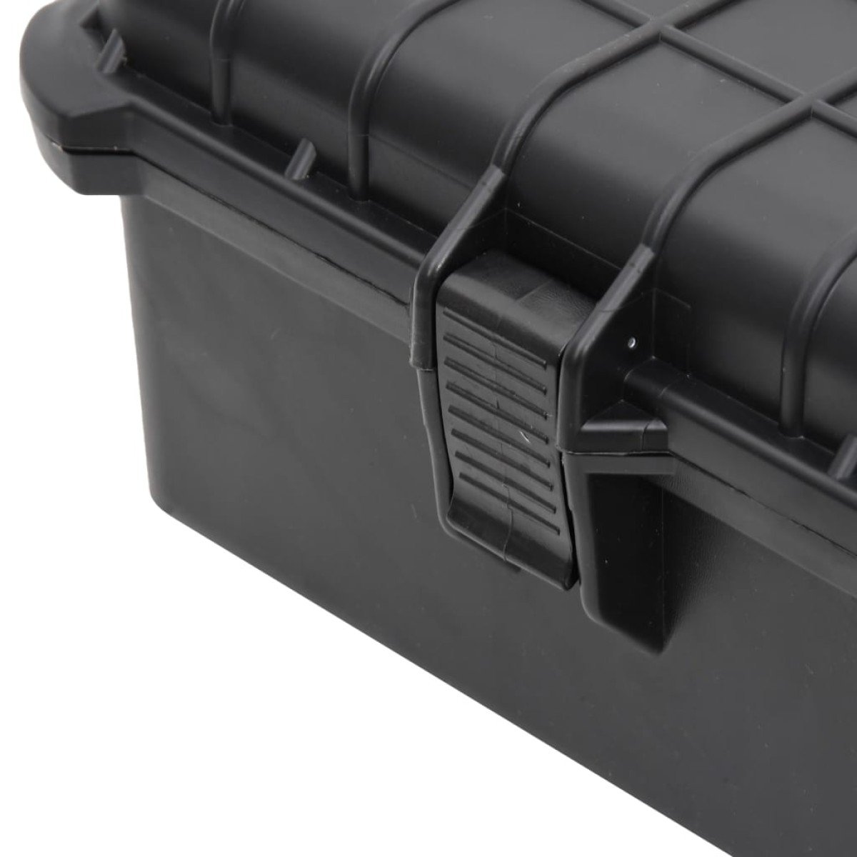 vidaXL Θήκη Πτήσης Φορητή Μαύρη 52 x 40 x 19 εκ. από Πολυπροπυλένιο