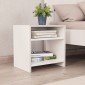 vidaXL Κομοδίνα 2 τεμ. Λευκά 40 x 30 x 40 εκ. από Μοριοσανίδα