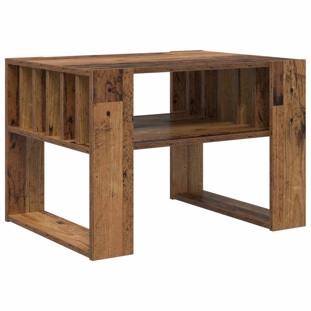 vidaXL Τραπεζάκι σαλονιού Παλιό ξύλο 66 x 49,5 x 45 εκ.