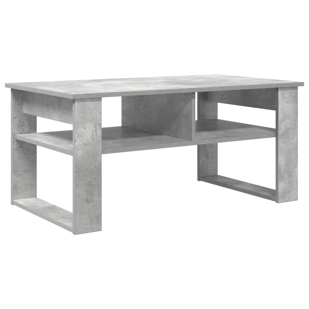 vidaXL Τραπεζάκι σαλονιού Σκυρόδεμα Γκρι 96 x 54 x 44 εκ