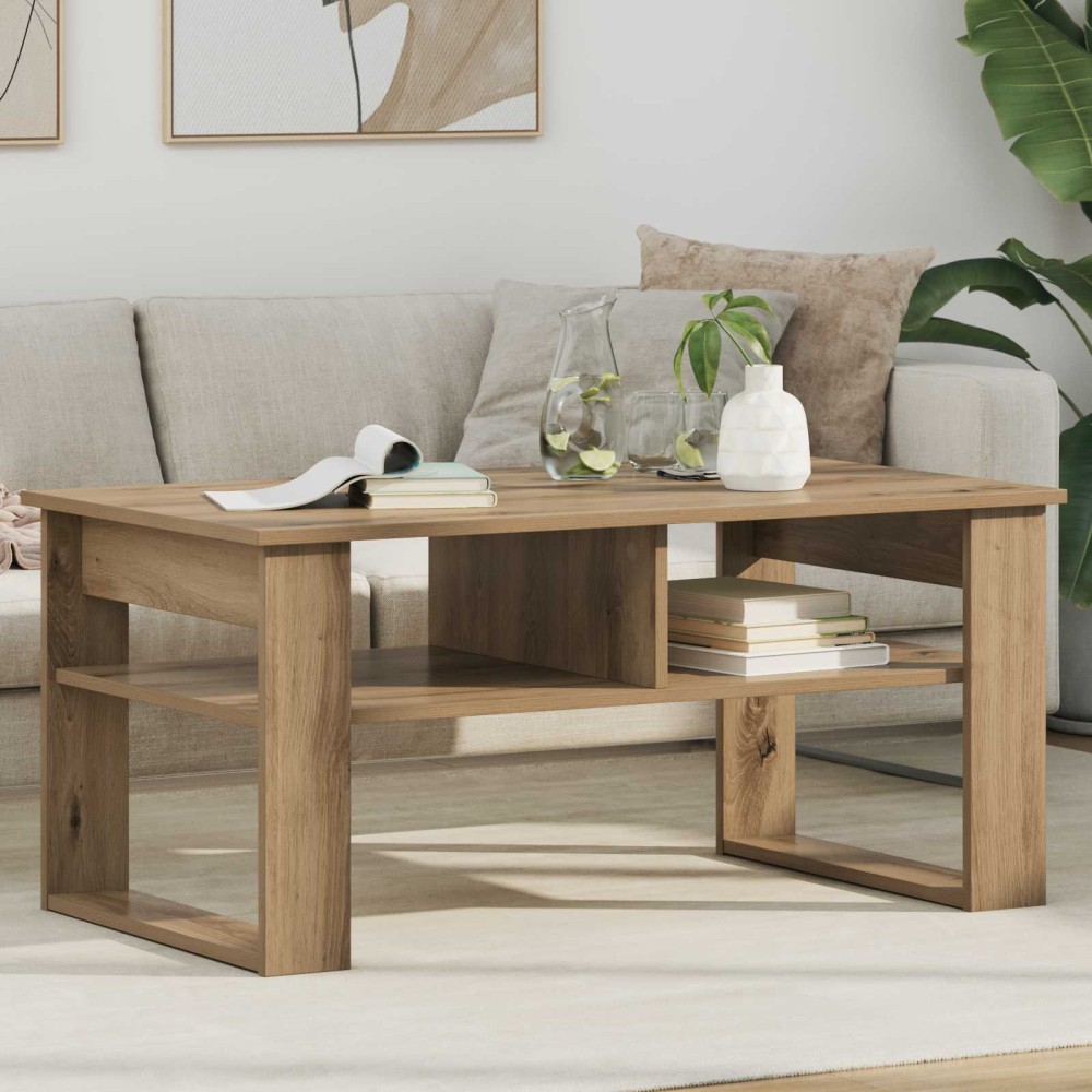 vidaXL Τραπεζάκι σαλονιού Artisan Oak 96 x 54 x 44 εκ