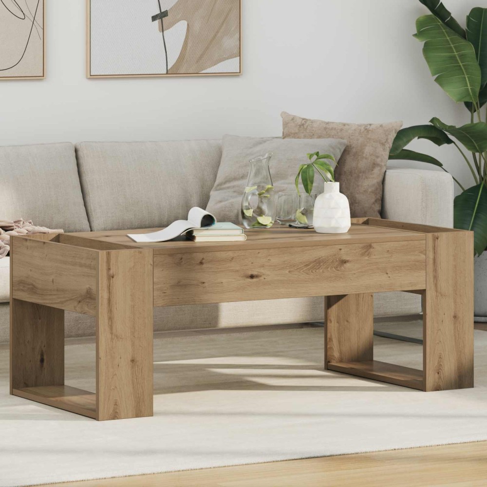 vidaXL Τραπεζάκι σαλονιού Artisan Oak 110 x 50 x 41 εκ
