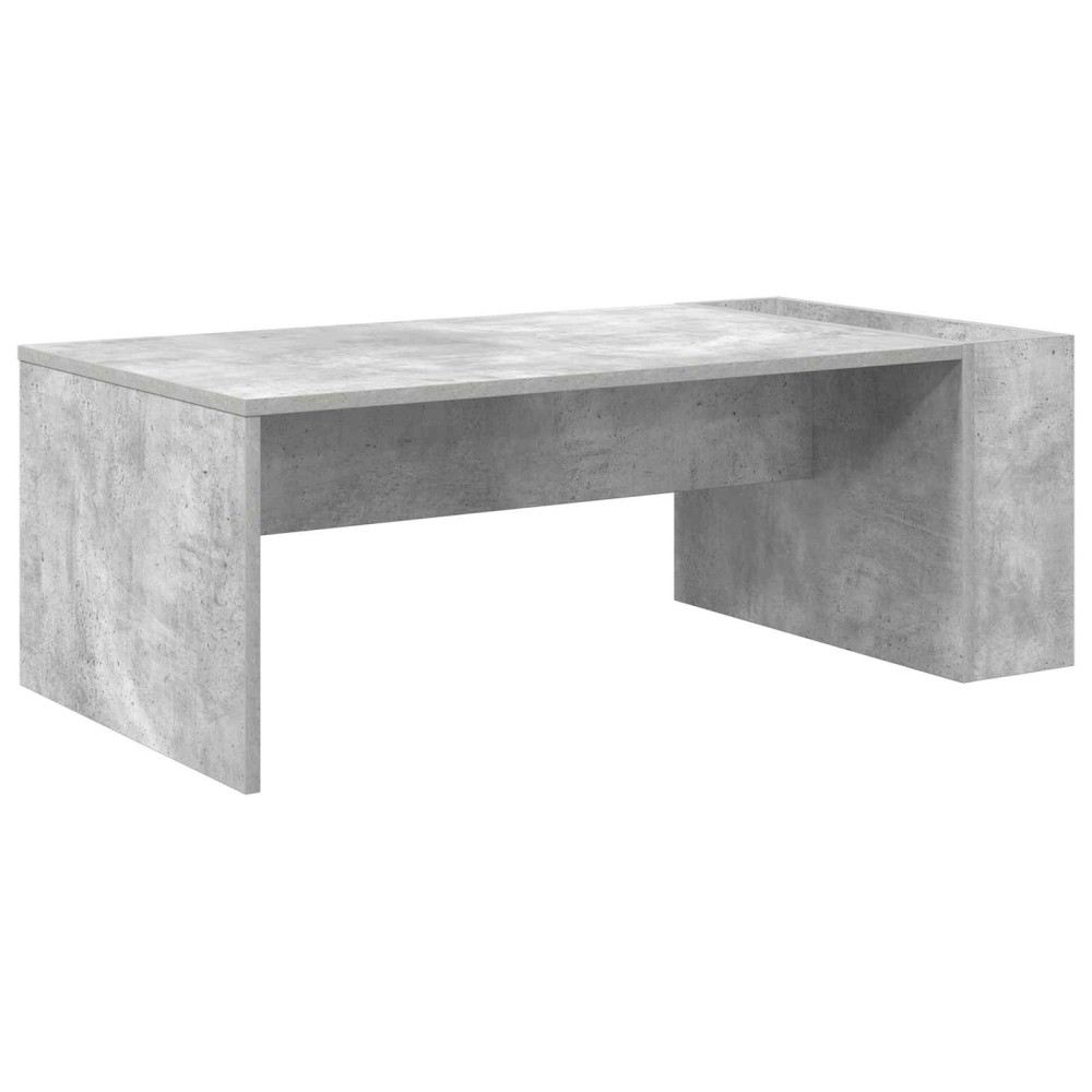 vidaXL Τραπεζάκι σαλονιού Σκυρόδεμα Γκρι 95 x 50 x 34 εκ