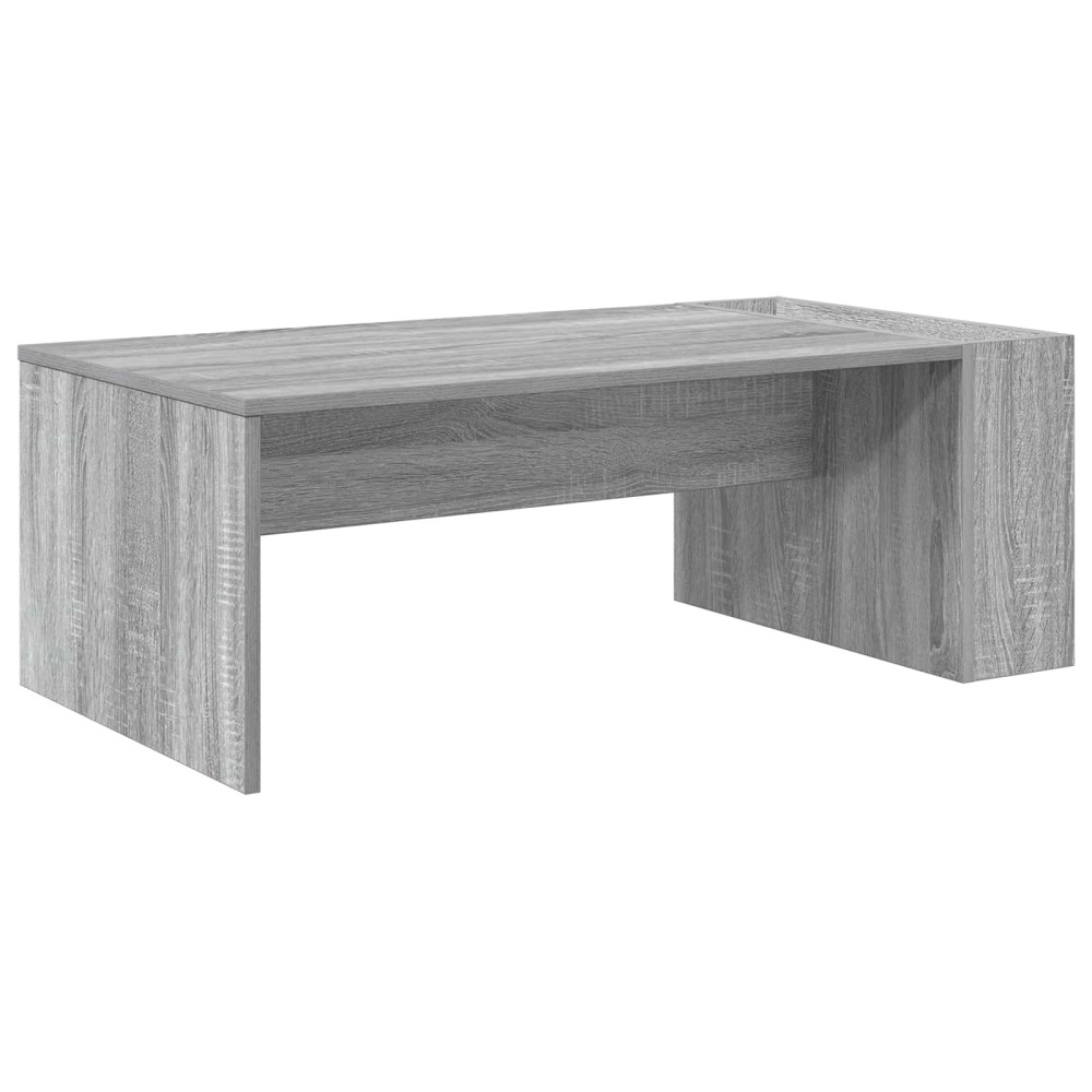 vidaXL Τραπεζάκι σαλονιού Γκρίζο Σονομα 95 x 50 x 34 εκ