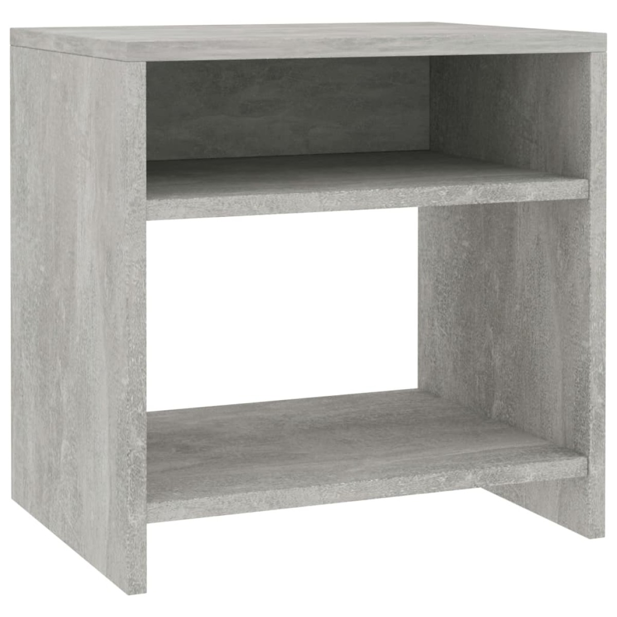 vidaXL Κομοδίνο Γκρι του Σκυροδέματος 40 x 30 x 40 εκ. από Μοριοσανίδα