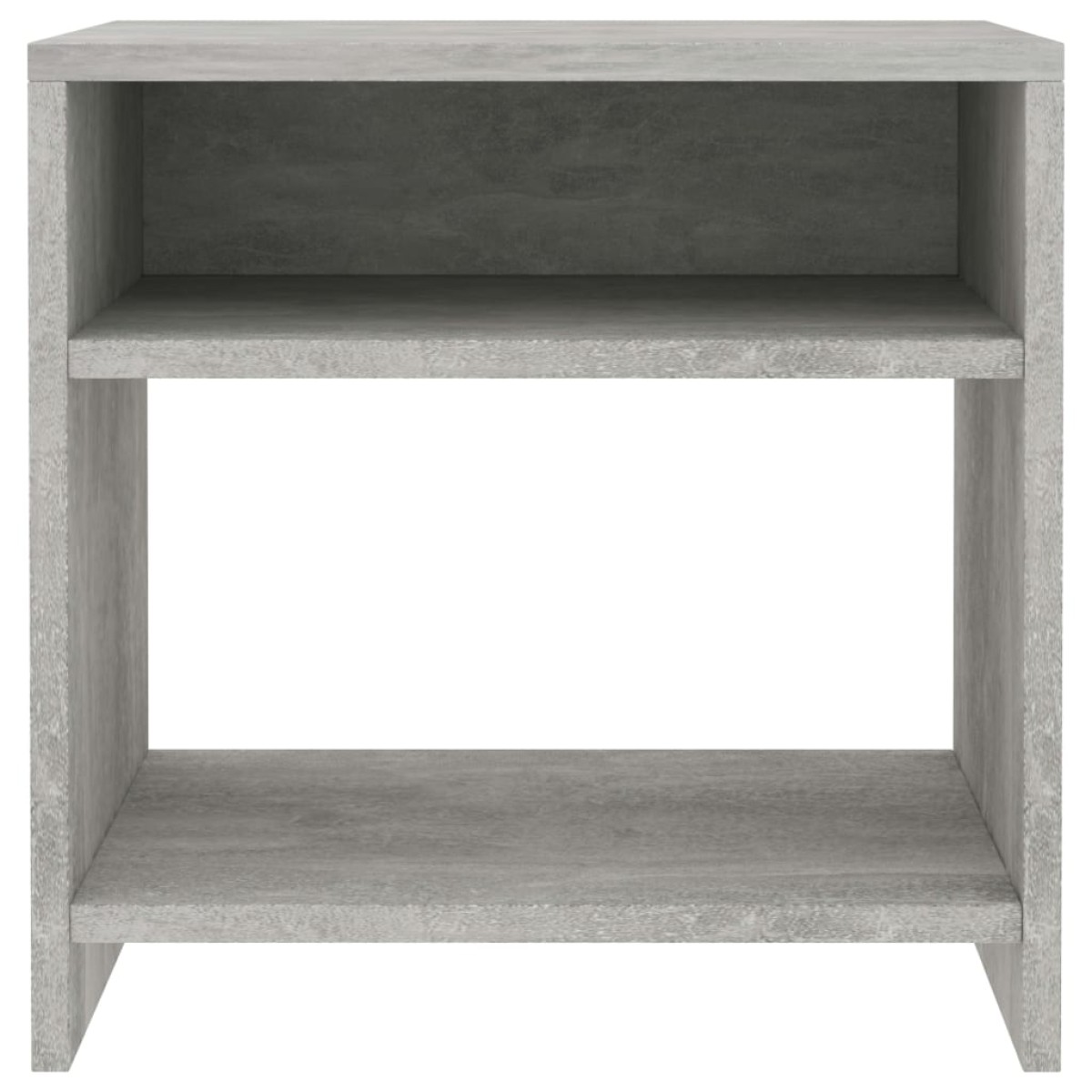 vidaXL Κομοδίνο Γκρι του Σκυροδέματος 40 x 30 x 40 εκ. από Μοριοσανίδα