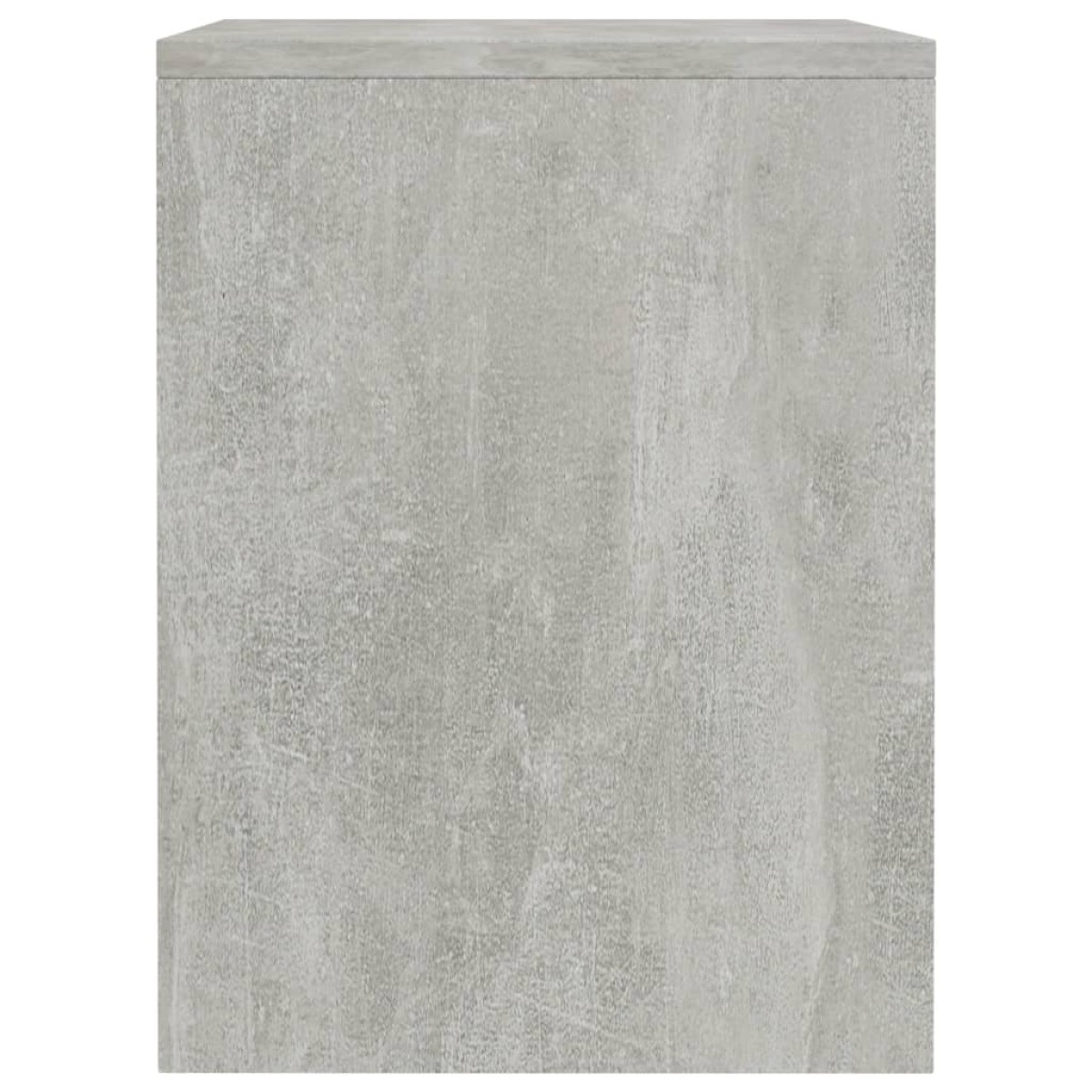 vidaXL Κομοδίνο Γκρι του Σκυροδέματος 40 x 30 x 40 εκ. από Μοριοσανίδα