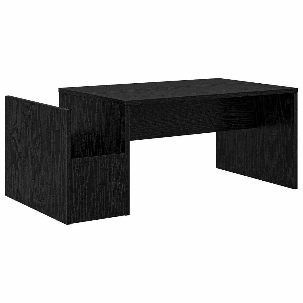 vidaXL Τραπεζάκι σαλονιού Μαύρη Οξυά 90 x 45 x 35 cm