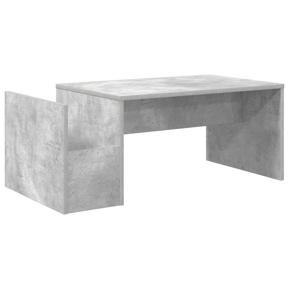 vidaXL Τραπεζάκι σαλονιού Σκυρόδεμα Γκρι 90 x 45 x 35 cm
