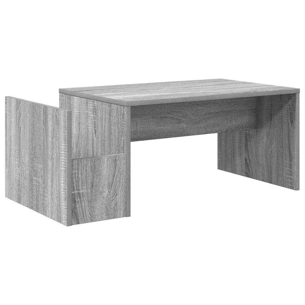 vidaXL Τραπεζάκι σαλονιού Γκρίζο Σονομα 90 x 45 x 35 cm