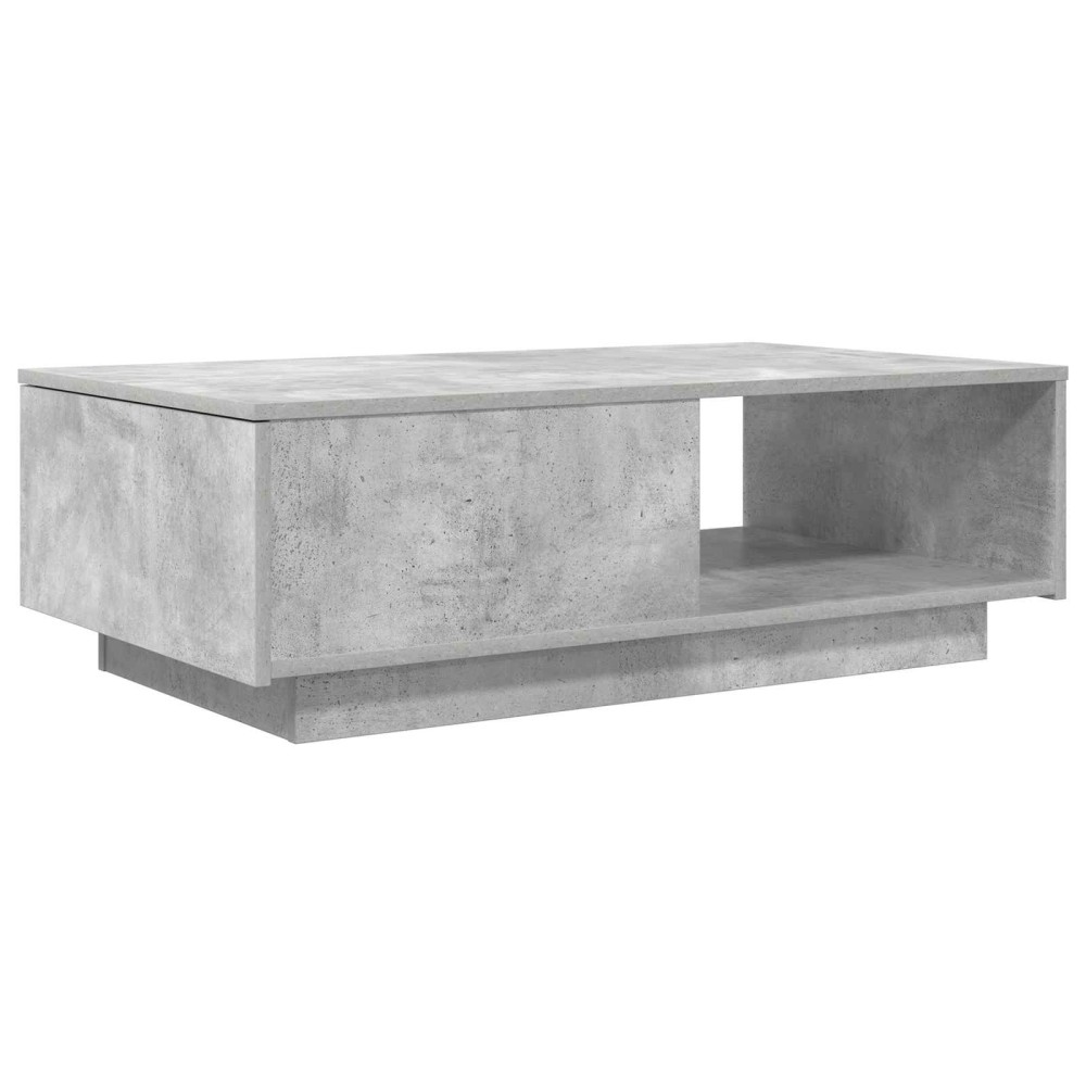 vidaXL Τραπεζάκι σαλονιού Σκυρόδεμα Γκρι 95 x 55 x 31 εκ