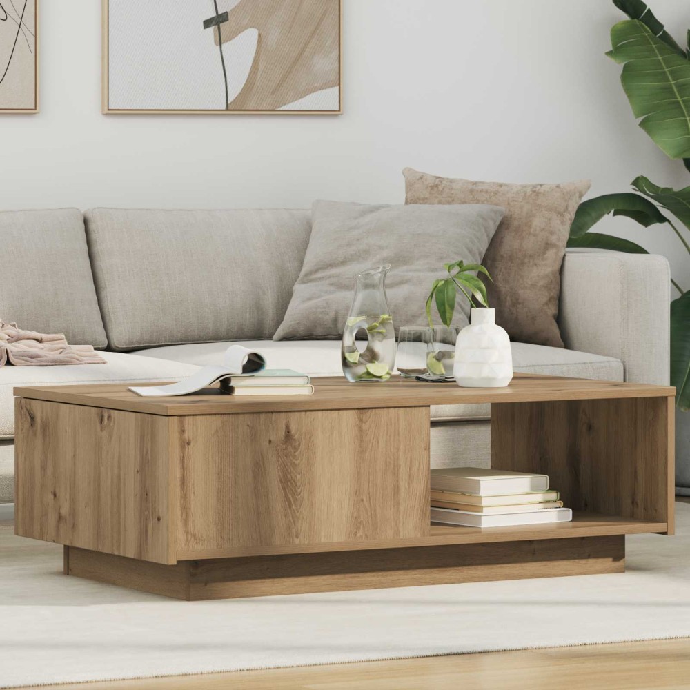 vidaXL Τραπεζάκι σαλονιού Artisan Oak 95 x 55 x 31 εκ