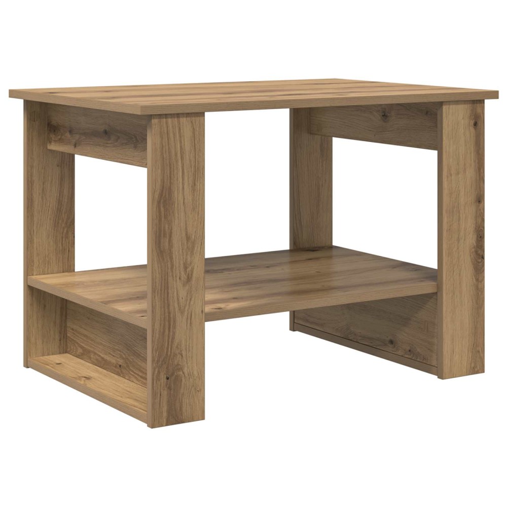 vidaXL Τραπεζάκι σαλονιού Artisan Oak 72 x 50 x 50 εκ.