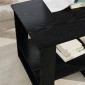 vidaXL Τραπεζάκι σαλονιού Μαύρη Οξυά 51 x 50 x 50 εκ.