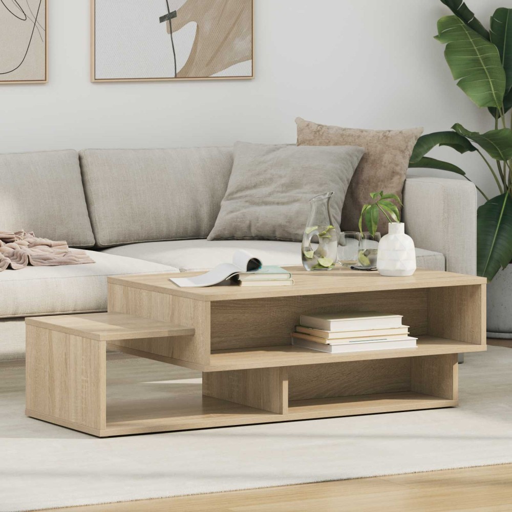 vidaXL Τραπεζάκι σαλονιού Δρύς Sonoma 105 x 50 x 32,5 εκ