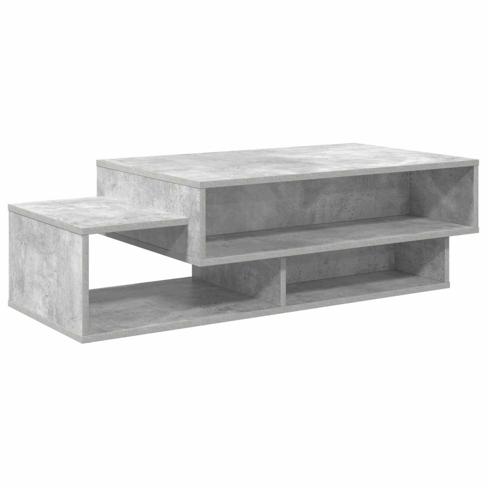 vidaXL Τραπεζάκι σαλονιού Σκυρόδεμα Γκρι 105 x 50 x 32,5 εκ