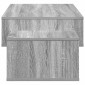 vidaXL Τραπεζάκι σαλονιού Γκρίζο Σονομα 105 x 50 x 32,5 εκ
