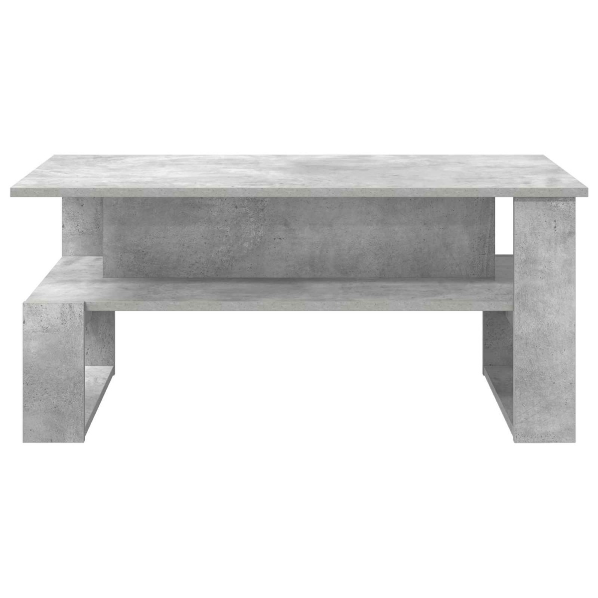 vidaXL Τραπεζάκι σαλονιού Σκυρόδεμα Γκρι 90 x 50 x 40 cm