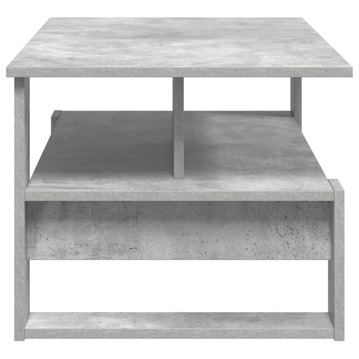 vidaXL Τραπεζάκι σαλονιού Σκυρόδεμα Γκρι 90 x 50 x 40 cm