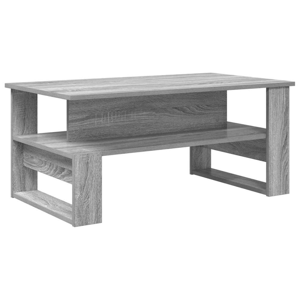 vidaXL Τραπεζάκι σαλονιού Γκρίζο Σονομα 90 x 50 x 40 cm