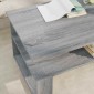 vidaXL Τραπεζάκι σαλονιού Γκρίζο Σονομα 90 x 50 x 40 cm