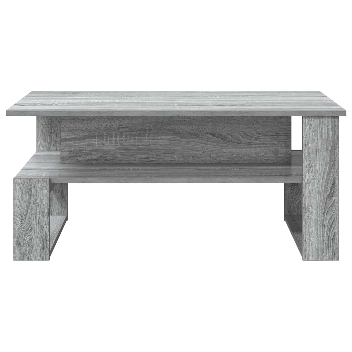 vidaXL Τραπεζάκι σαλονιού Γκρίζο Σονομα 90 x 50 x 40 cm