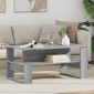 vidaXL Τραπεζάκι σαλονιού Γκρίζο Σονομα 90 x 50 x 40 cm