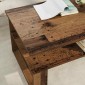 vidaXL Τραπεζάκι σαλονιού Παλιό ξύλο 90 x 50 x 40 cm