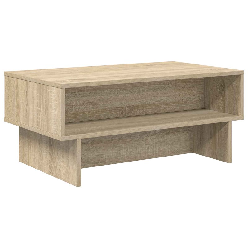 vidaXL Τραπεζάκι σαλονιού Δρύς Sonoma 80 x 46 x 35 εκ.