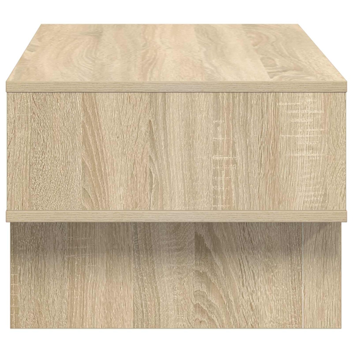 vidaXL Τραπεζάκι σαλονιού Δρύς Sonoma 80 x 46 x 35 εκ.