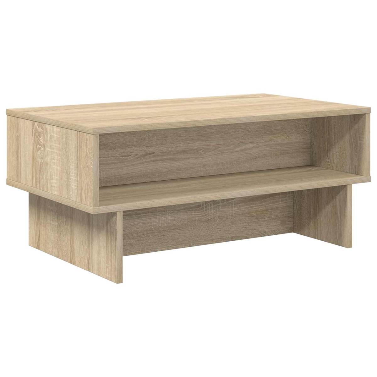 vidaXL Τραπεζάκι σαλονιού Δρύς Sonoma 80 x 46 x 35 εκ.