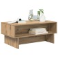 vidaXL Τραπεζάκι σαλονιού Artisan Oak 80 x 46 x 35 εκ.