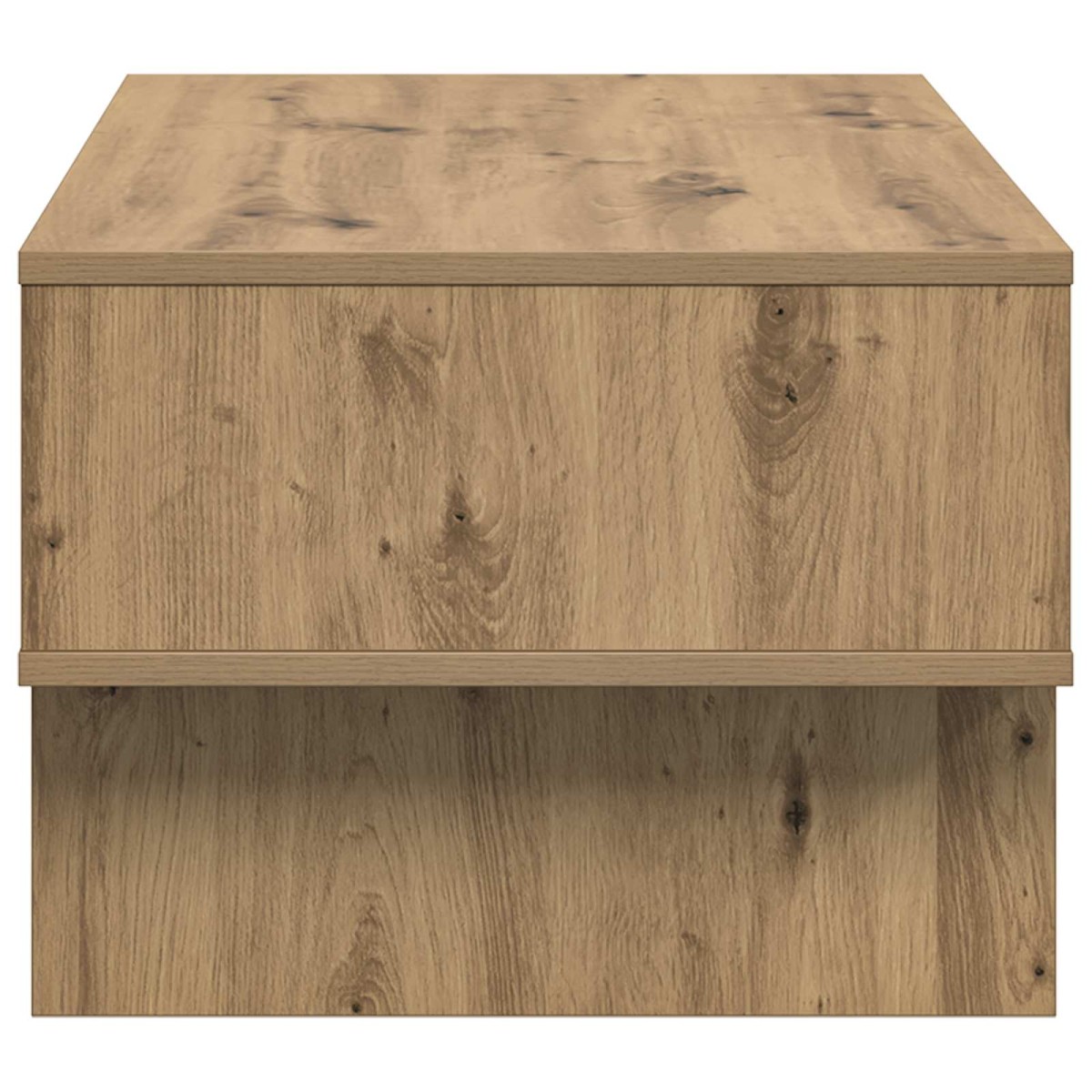 vidaXL Τραπεζάκι σαλονιού Artisan Oak 80 x 46 x 35 εκ.