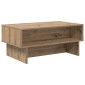 vidaXL Τραπεζάκι σαλονιού Artisan Oak 80 x 46 x 35 εκ.