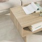 vidaXL Τραπεζάκι σαλονιού Δρύς Sonoma 48 x 46 x 35 εκ.