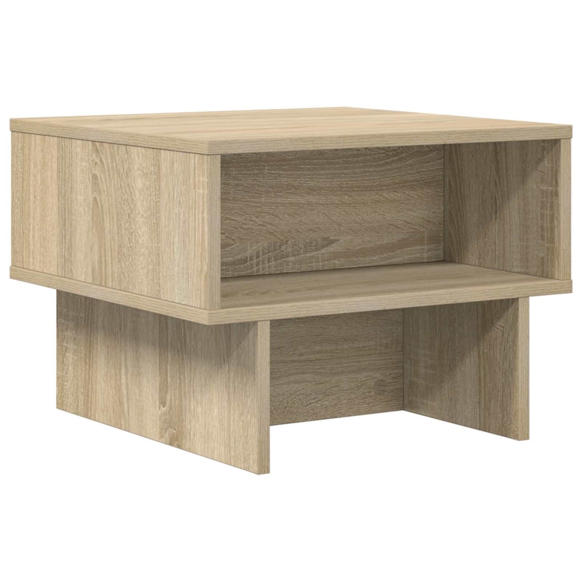 vidaXL Τραπεζάκι σαλονιού Δρύς Sonoma 48 x 46 x 35 εκ.