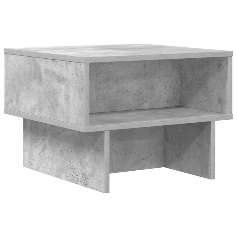 vidaXL Τραπεζάκι σαλονιού Σκυρόδεμα Γκρι 48 x 46 x 35 εκ.