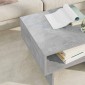 vidaXL Τραπεζάκι σαλονιού Σκυρόδεμα Γκρι 48 x 46 x 35 εκ.