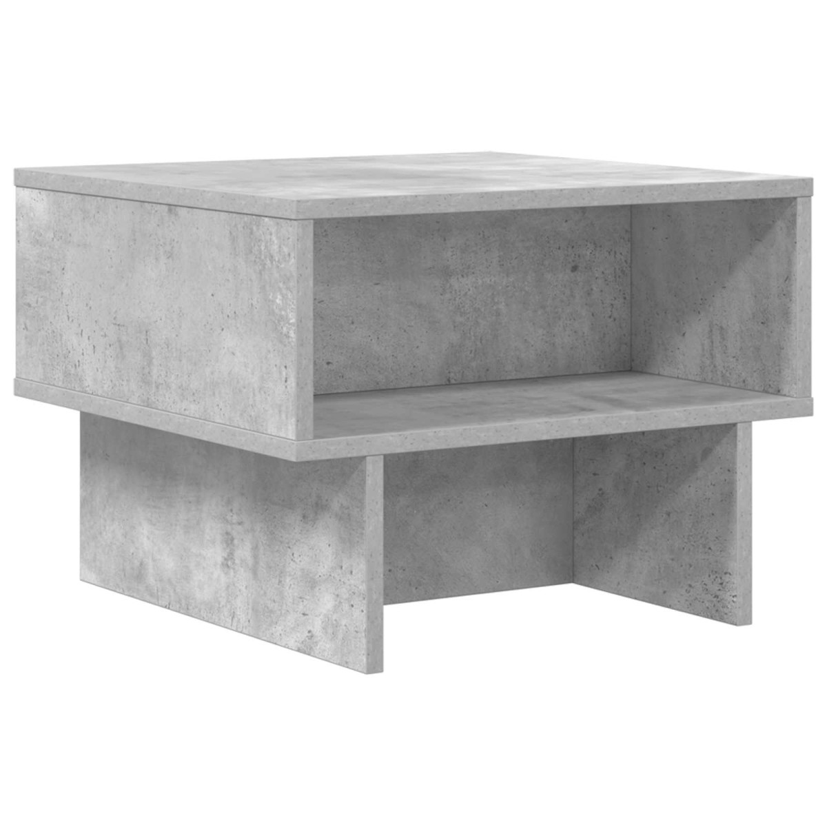 vidaXL Τραπεζάκι σαλονιού Σκυρόδεμα Γκρι 48 x 46 x 35 εκ.
