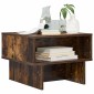 vidaXL Τραπεζάκι σαλονιού Καπνιστό Δρύς 48 x 46 x 35 εκ.