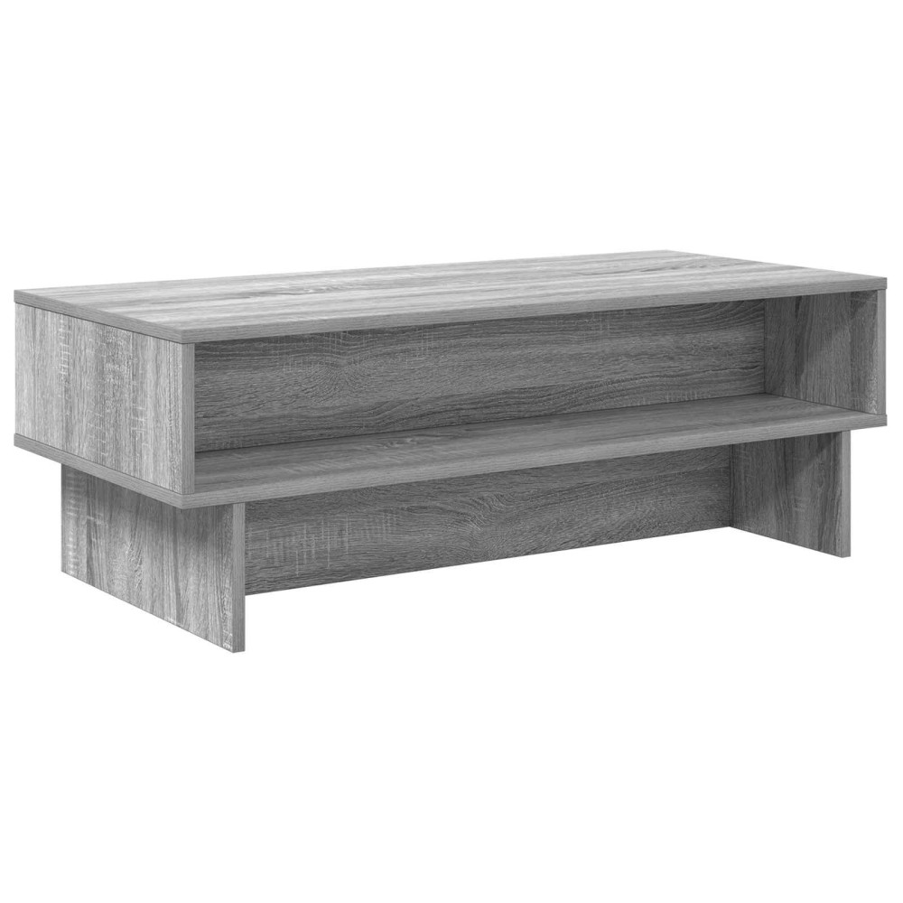 vidaXL Τραπεζάκι σαλονιού Γκρίζο Σονομα 100 x 46 x 35 εκ.