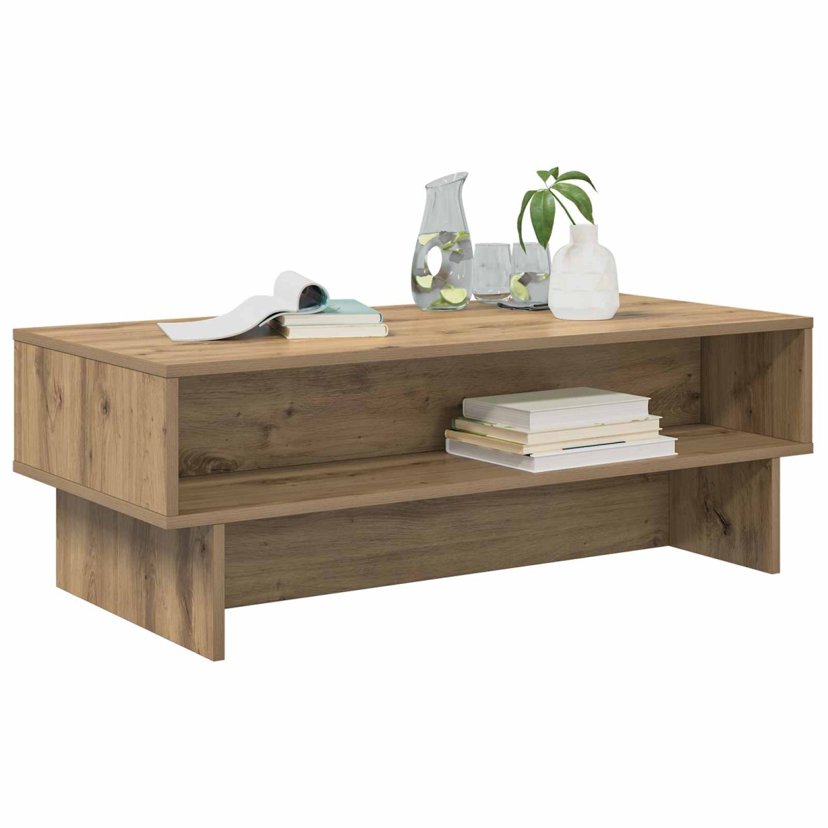 vidaXL Τραπεζάκι σαλονιού Artisan Oak 100 x 46 x 35 εκ.