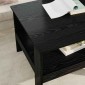 vidaXL Τραπεζάκι σαλονιού Μαύρη Οξυά 57 x 55 x 45 εκ