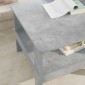 vidaXL Τραπεζάκι σαλονιού Σκυρόδεμα Γκρι 57 x 55 x 45 εκ
