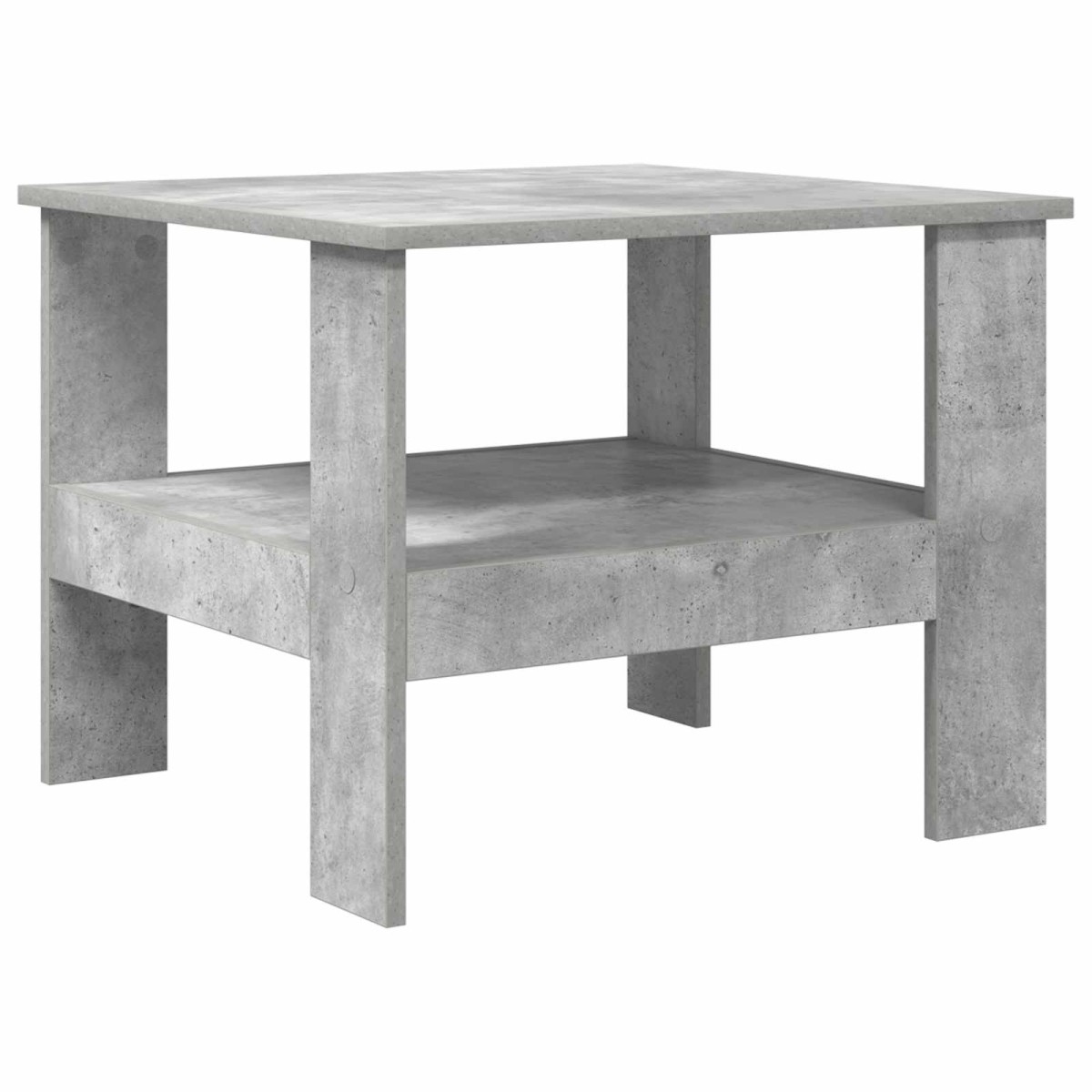vidaXL Τραπεζάκι σαλονιού Σκυρόδεμα Γκρι 57 x 55 x 45 εκ