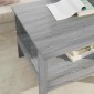 vidaXL Τραπεζάκι σαλονιού Γκρίζο Σονομα 57 x 55 x 45 εκ