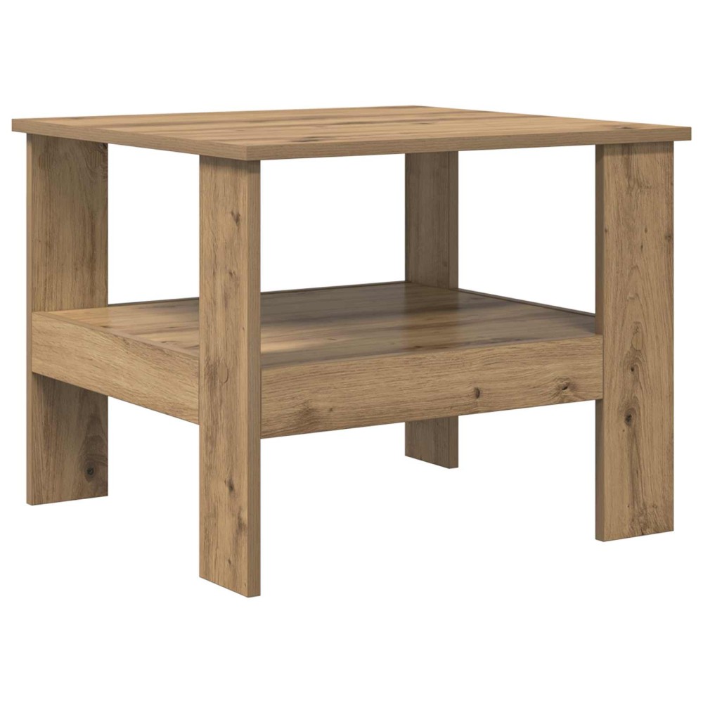 vidaXL Τραπεζάκι σαλονιού Artisan Oak 57 x 55 x 45 εκ