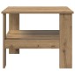vidaXL Τραπεζάκι σαλονιού Artisan Oak 57 x 55 x 45 εκ